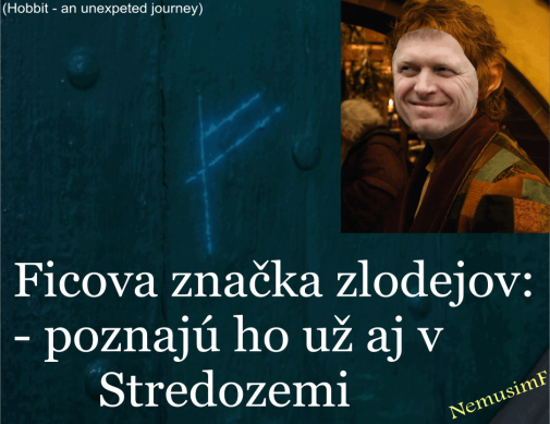 Pozerám Hobbita keď tu zrazu: